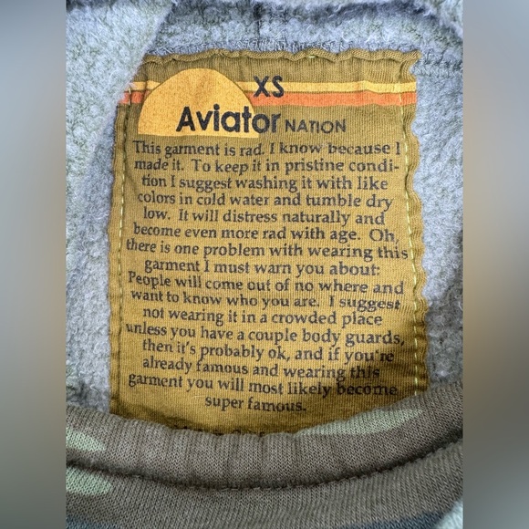 Aviator Nation Camo Ninja Pullover Hoodie - Picture 4 of 17